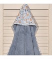 Μπουρνούζι κάπα 75x75 100% βαμβάκι 450 γρμ/τμ Design 200 Oliver Baby
