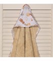 Μπουρνούζι κάπα 75x75cm 100% βαμβάκι 450 γρμ/τμ Design 410-1 Oliver Baby