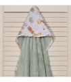 Μπουρνούζι κάπα 75x75 100% βαμβάκι 450 γρμ/τμ Design 413-1 Oliver Baby