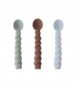 Set of 3 silicone spoons Mellow OYOY