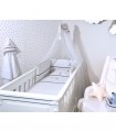 Nautica Duvet Set 4 pcs Des 924 Beige Plaid Duvet, duvet cover, panda, mosquito net
