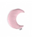 Oliver Baby Pillow Pillow Crescent Velvet Pink 30x26