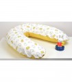 Miffy Des.54 Breastfeeding Pillow Moustard Embroidered D/F with Zipper