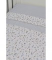 Oliver Baby Des.401 Cotton Bed Sheets Set 2pcs -75x110-100% Cotton Raff