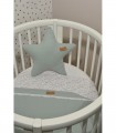 Oliver Baby Des.403 Καλοκαιρινή Κουβέρτα Διπλής Όψης  Μέντα 75x95