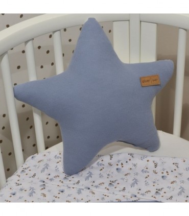 Oliver Baby Des.401 Μαξιλάρι Διακοσμητικό Αστέρι Διπλής Όψης  Ραφ 37x37
