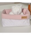 Oliver Baby Des.402 Καλάθι Αποθήκευσης Διπλής Όψης 25x15x13 ύψος  Σάπιο Μήλο