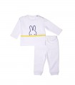Miffy Des.60 Σετ Φόρμας 2τ Λευκό 6 Mηνών/68cm
