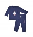 Miffy Des.61 Σετ Φόρμας 2τ Μπλε Σκούρο 12 Mηνών/80cm