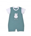 Miffy Des.18 Summer shorts Dark Mint with embroidery 9-12 Coats/74 cm