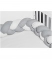 Oliver Baby Des.3150 White-grey triple braid Cotton 20x200