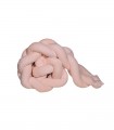 Πλεξούδα βελουτέ 20Χ200 cm Σομόν Ανάγλυφη Design 929 Oliver Baby