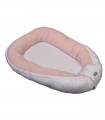 Oliver Baby Des.402 Φωλιά Διπλής όψης-Πλεκτό Ζέρσεϋ Σάπιο Μήλο 100% Βαμβάκι- 75x110 ανοικτή διάσταση