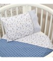 Oliver Baby Des.401 Minky Cot Blanket Double-sided Cot Blanket Ruff 100x150