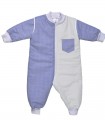 Oliver Baby des.11 Sleeping suit with detachable sleeves Siel-2,5 Tog-No3/0,85cm