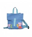 BACKPACK BACKPACK MICRO BLUE PEPPA PIG - PETIT JOUR PARIS