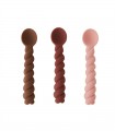 Set of 3 silicone spoons Mellow OYOY