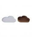 Chloe OYOY silicone plate and bowl set