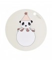 Σουπλά σιλικόνης Panda OYOY εκρού