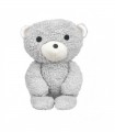 Λούτρινο Bimle grey bear 22 εκ από 100% οργανικό βαμβάκι