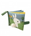 Βιβλίο RABBIT'S DAY από 100% οργανικό βαμβάκι