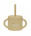 Silicone cup with straw Enkei EKROU OYOY