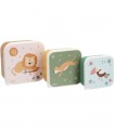 Set of 3 food containers Savannah by Tutete