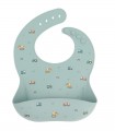 Silicone Trucks bib by Tutete