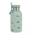 Stainless steel water container 500 ml Trucks by Tutete.