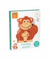 Monkey mini puzzle Orange Tree Toys