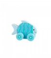 Ψάρι push & pull Orange Tree Toys