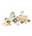 Τρακτέρ με εργαλεία Orange Tree Toys