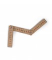 Wooden folding ruler Mama Memo
