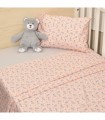 Oliver Baby Design 215 Bed Linen Sheets Embrime 100% cotton - 2 pcs 80x100 - Greek stitching
