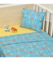 Oliver Baby Design 216 Linen sheets 100% cotton - 2 pcs 80x100 - Greek stitching