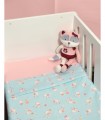 Oliver Baby Design 212 Linen sheets 100% cotton - 3 pcs 110x160 - Greek stitching