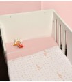 Cradle sheets 2 pieces 80x110 Sophie La Girafe pattern 502