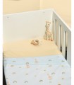 Cradle sheets 2 pieces 80x110 Sophie La Girafe pattern 504