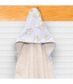 Oliver Baby Bathrobe - Design 211 75x75 100% cotton 450grs/sqm - Greek stitching
