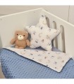 Oliver Baby Des.414 Minky double-sided hug blanket double-sided raffia 75x95