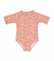 Long-sleeved swimsuit with zipper Toucan Monnëka