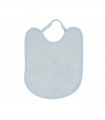 Waterproof cotton bib Blue TUTETE