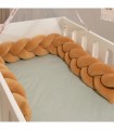 Πλεξούδα Βελουτέ 20Χ200 cm Καμηλό Design 410 Oliver Baby
