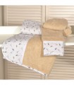 Σετ πετσέτες 2 τεμ 100% βαμβάκι 450 γρμ/τμ 30x50 & 70x120 Design 404-1 Oliver Baby