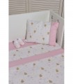 FUSION BODY LINEN 3 Pieces Des. 412 Pink Oliver Baby