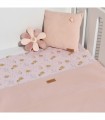 Oliver Baby Des.412  Καλοκαιρινή Κουβέρτα Διπλής Όψης  Ροζ  75x95
