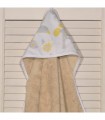 Μπουρνούζι κάπα 75x75 100% βαμβάκι 450 γρμ/τμ Design 203 Oliver Baby