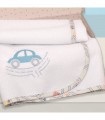 Πάνα Φανελλένια 100% Cotton 80x80 200 γρ/τμ Design 214 Oliver Baby