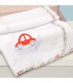 Πάνα Φανελλένια 100% Cotton 80x80 200 γρ/τμ Design 214-1 Oliver Baby