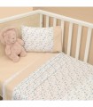 Σεντόνια κούνιας 3 τεμ 110x160 100% βαμβάκι Design 217 Oliver Baby